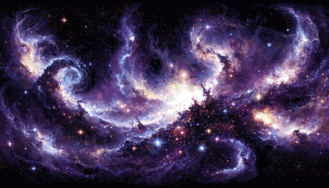 Free Cosmic Pixel Nebula Image - Pixel, Nebula, Space | Download at ...