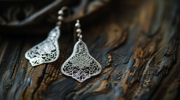 Silver Ear Ring Designs Free Elegant Silver Earrings Image - Silver, Earrings, Jewelry ...