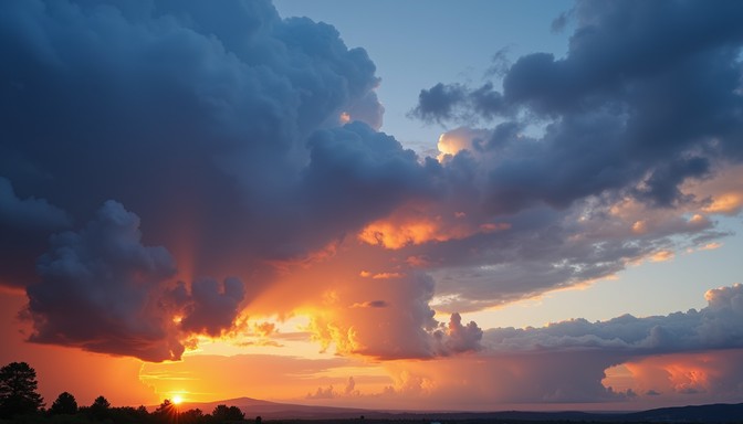 Free Heaven Meets Storm Image - Storm, Clouds, Sunset | Download at ...