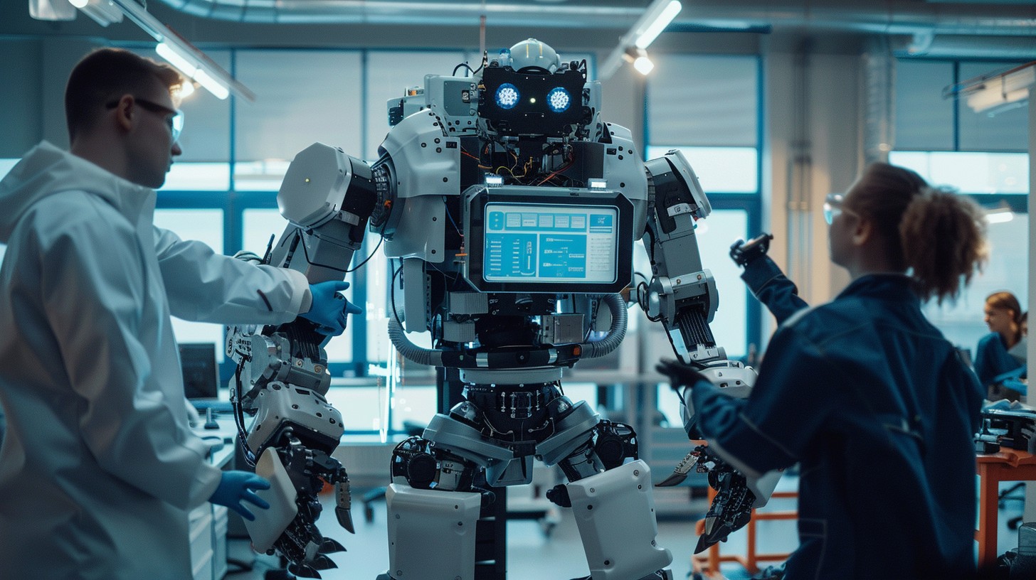 Free Robotics Engineering Team Image - Robot, Engineers, Technology ...