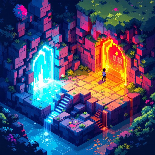 Free Pixel Portal Journey Image - Pixel, Isometric, Portal | Download ...