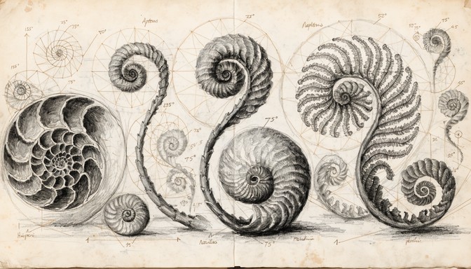 Free Natural Spiral Geometry Image - Spiral, Nautilus, Fern | Download ...