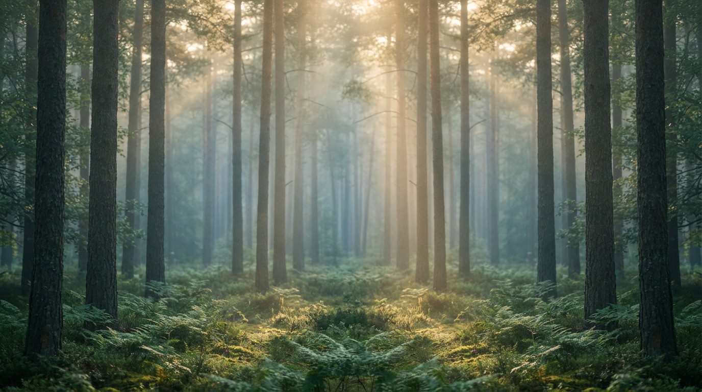 Free Misty Forest Morning Image - Forest, Trees, Nature | Download at ...