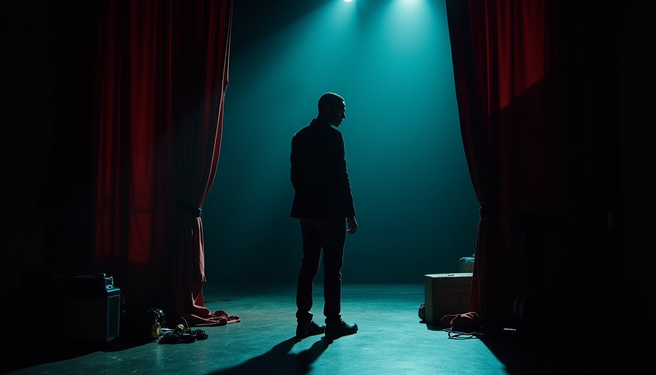 Free Before The Performance Image - Silhouette, Stage, Theatrical ...