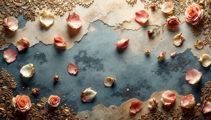 Parchment Colour Roses Free Vintage Rose Memories Image - Vintage, Parchment, Roses | Download ...