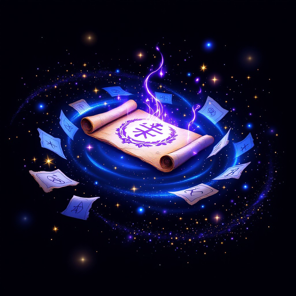 Free Magical Floating Scroll Image - Magical, Scroll, Parchment ...