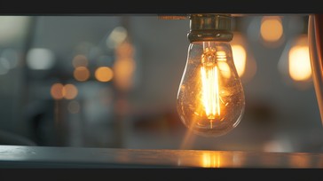 Light Bulo Free Glowing Light Bulb Image - Lightbulb, Glowing, Filament | Download ...