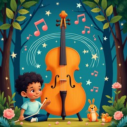 Free Musical Forest Harmony Image - Cello, Music, Whimsical | Download ...