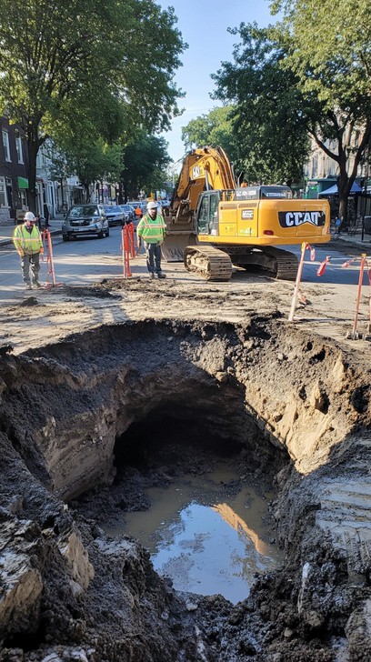 Excavation Project Images Download Urban excavation work Image - Construction, Excavation ...