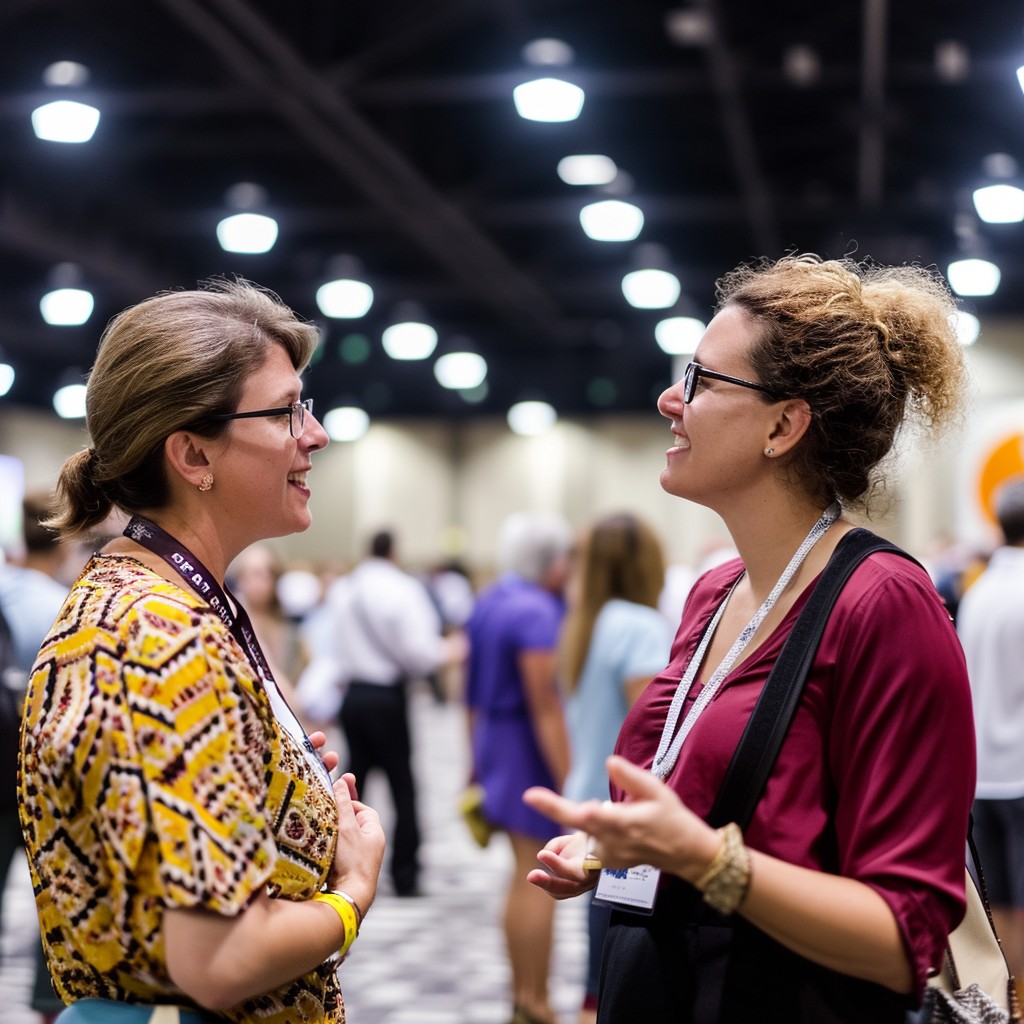 Free Engaging Conversation Exchange Image - Conversation, Convention ...