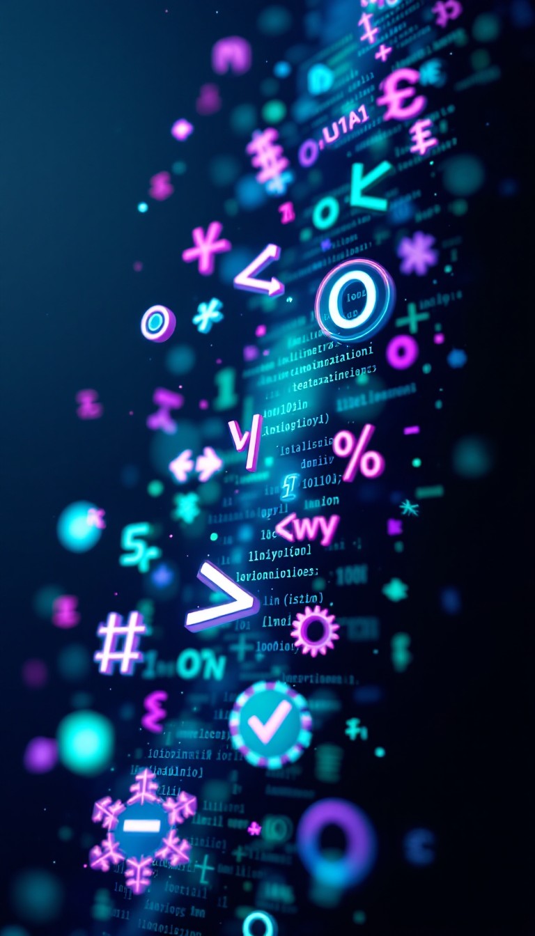 Free Glowing Code Symphony Image - Programming, Code, Digital ...