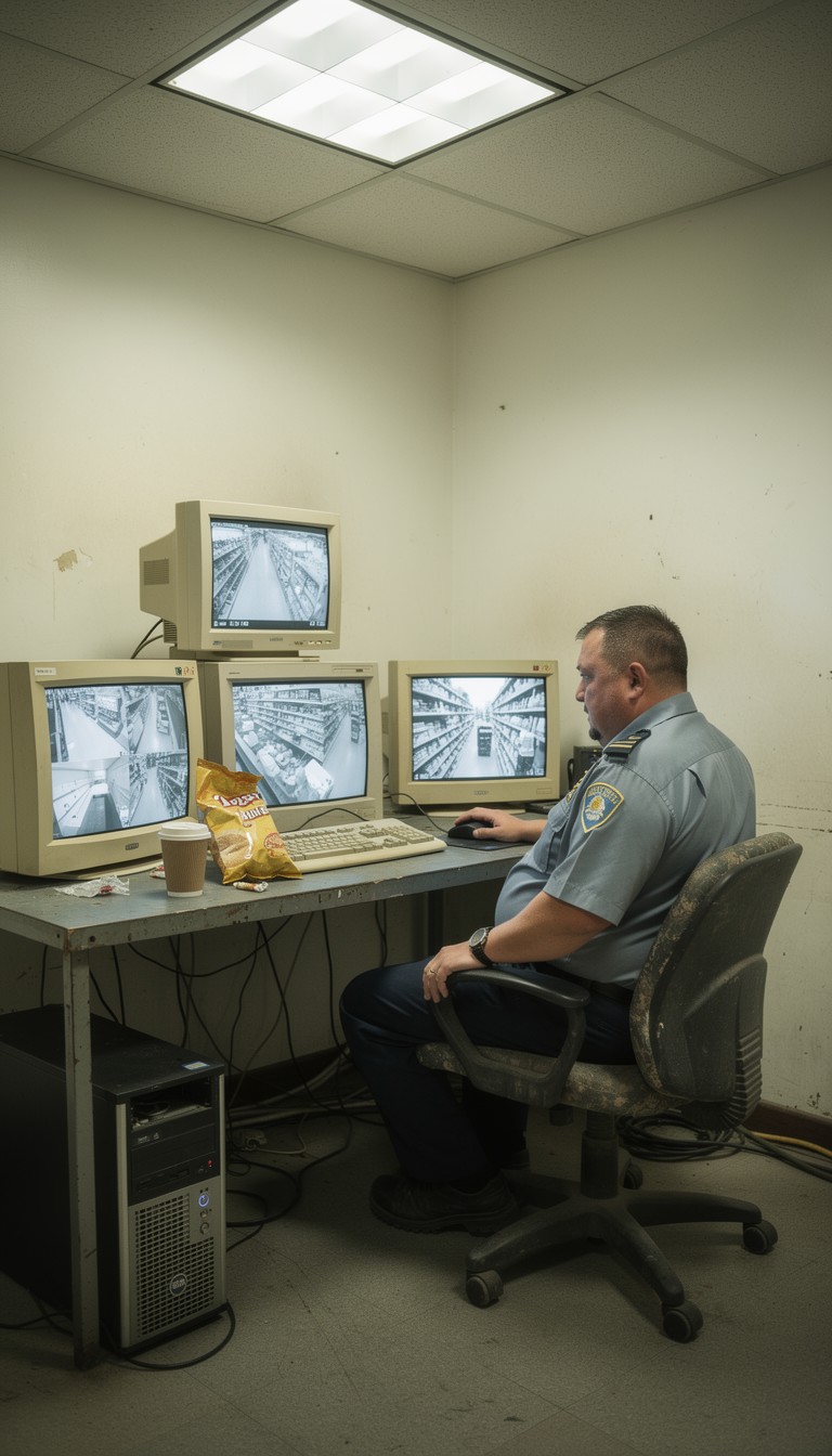 Free Bored Security Guard Image - Security, Surveillance, Guard ...