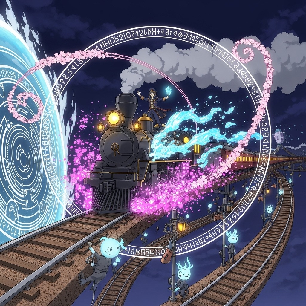 Mercury Magic Train Engine Free Magical Train Portal Image - Train, Locomotive, Magical | Download ...