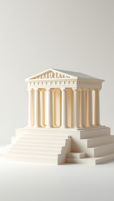 Free Ancient Temple Papercraft Stock AI Images | StockCake