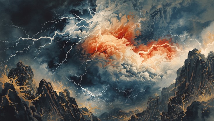Free Dragon Lightning Dance Photo - Lightning, Storm, Dragons ...