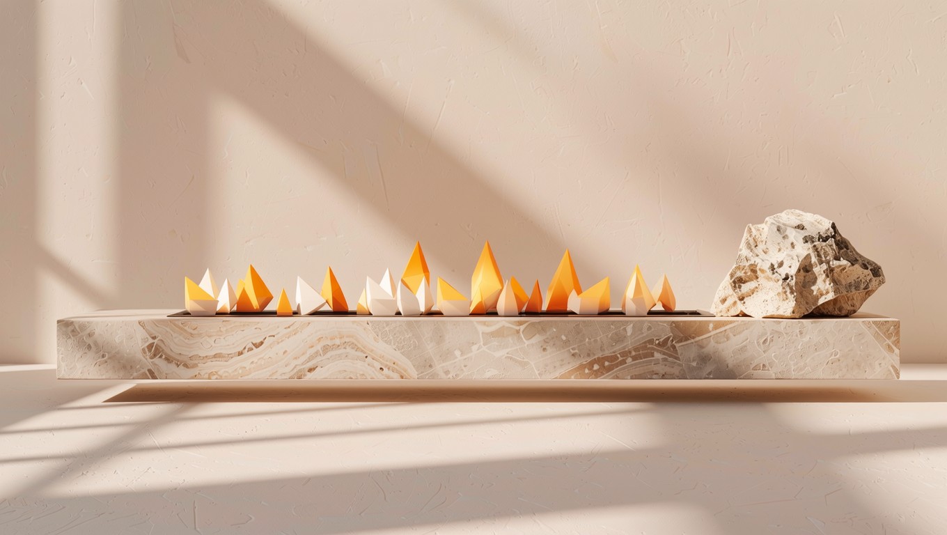 Free Floating Fire Design Image - Fireplace, Floating, Minimalist ...