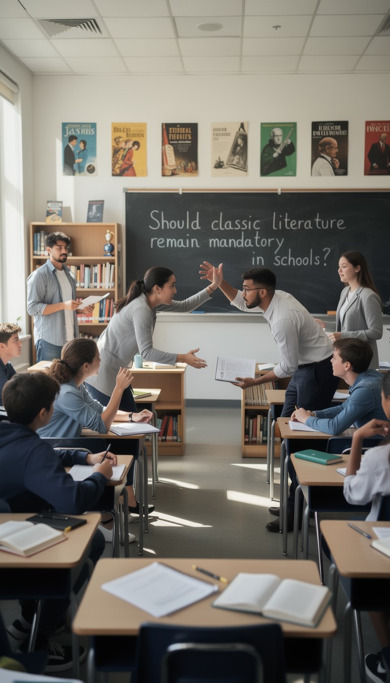 Free Students Debate Passionately Image - Debate, Students, Classroom ...