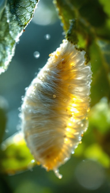 Free Nature's Golden Thread Image - Cocoon, Silk, Macro | Download at ...