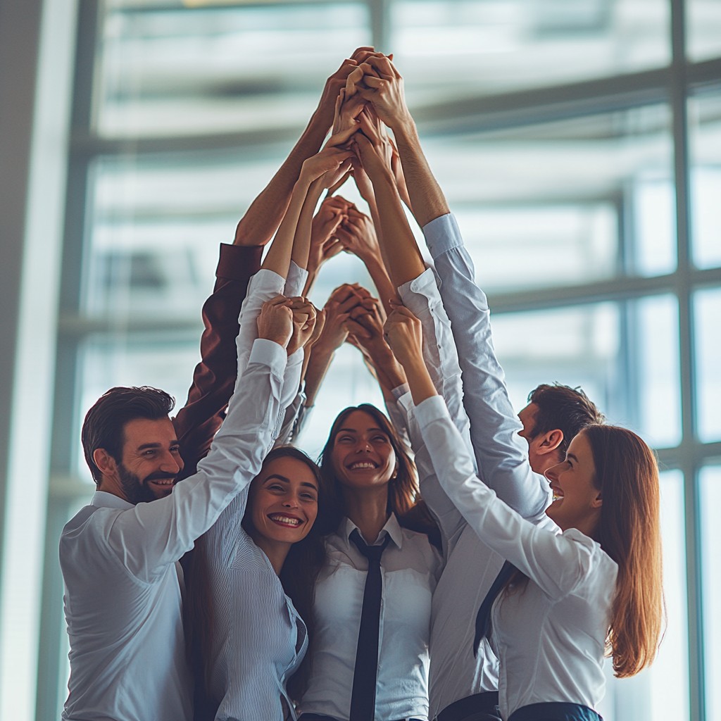 Free Teamwork High Five Image - Teamwork, Collaboration, Success ...