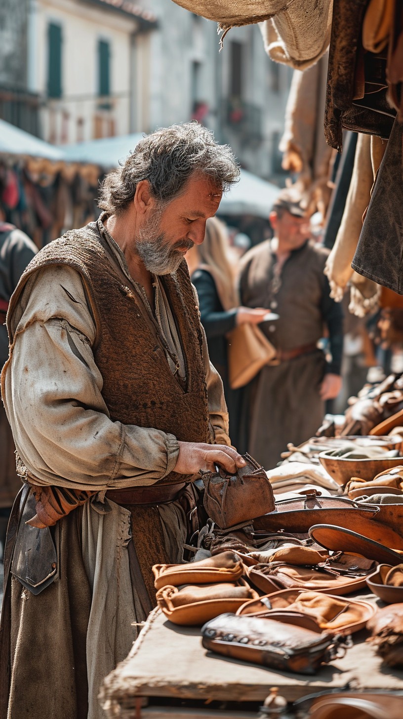 Medieval Merchat Free Medieval Marketplace Scene Image - Merchant, Medieval, Marketplace ...