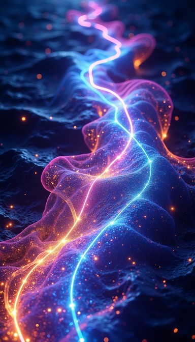 Free Luminous Cosmic Streams Image | Download at StockCake