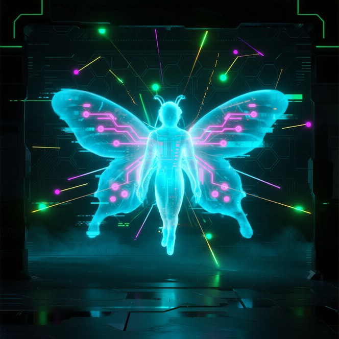 Free Luminous Tech Sprite Image - Butterfly, Sprite, Fairy | Download ...