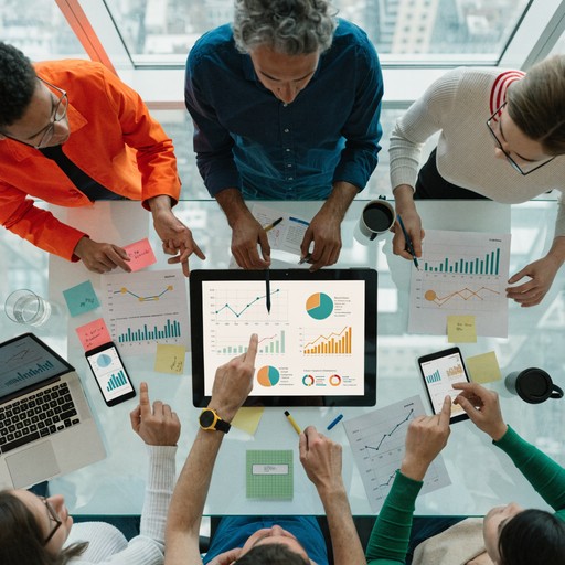 Free Collaborative Data Analysis Image - Business, Collaboration, Chart ...