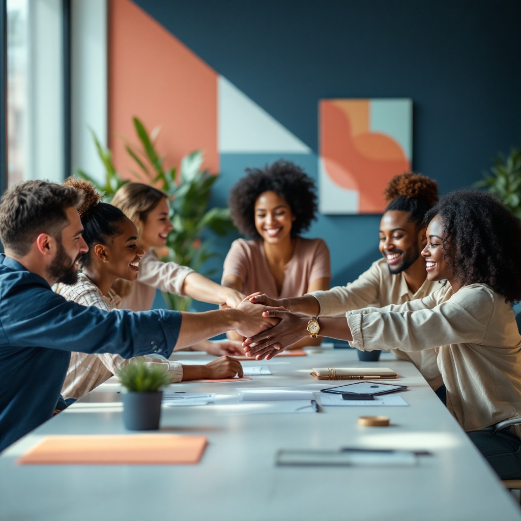 Free Teamwork Unites Diversity Image - Teamwork, Collaboration ...