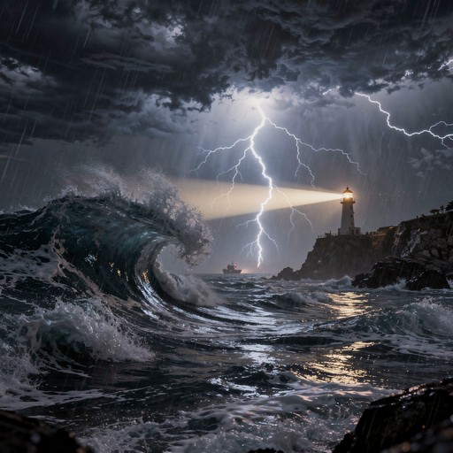 Free Lightning Ocean Storm Image - Storm, Lightning, Lighthouse ...