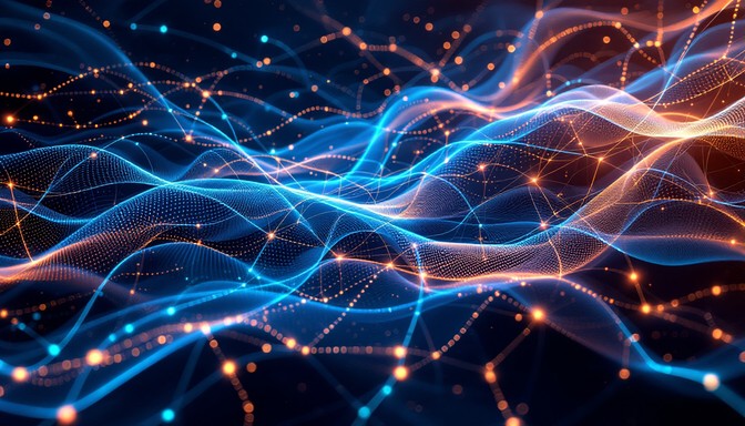 Free Luminous Network Connections Image | Download at StockCake