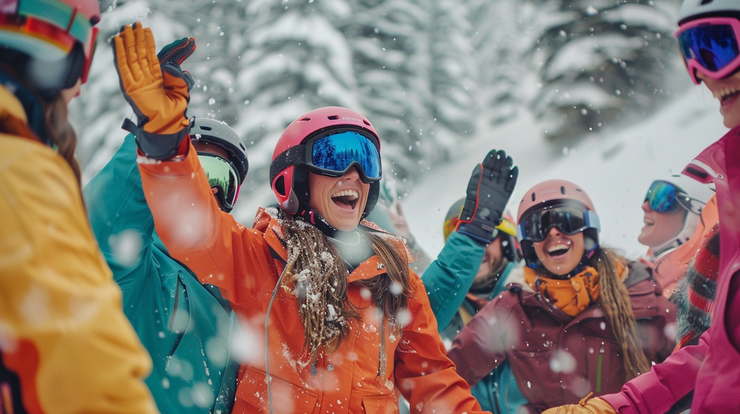 Free Joyful Winter Fun Image - Snow, Friends, Winter | Download at ...