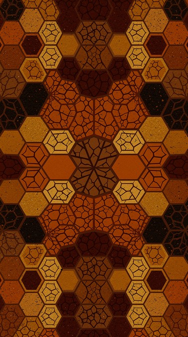 Free Earthy Hexagonal Tessellation Image - Geometric, Hexagonal ...