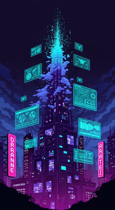 Free Cyberpunk Pixel Dreams Image - Cyberpunk, Pixel, Neon | Download ...