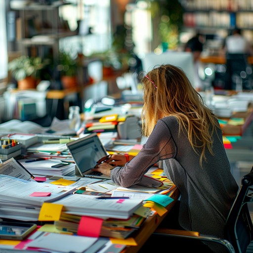 Work Is Overwhelming Free Overwhelmed office worker Image - Stress, Overwhelmed, Office ...