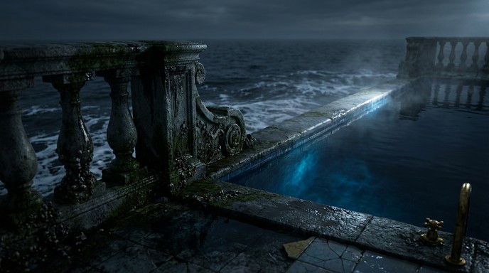 Free Gothic Water Boundary Image - Gothic, Abandoned, Pool | Download ...