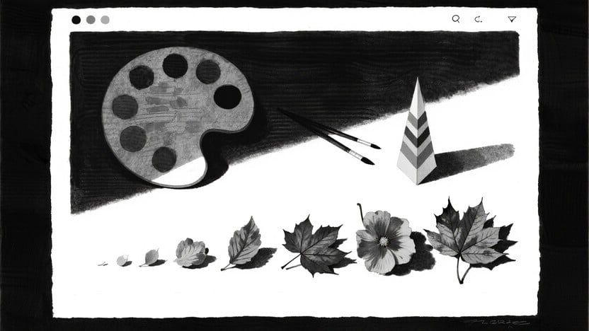 Free Monochrome Color Theory Image - Monochromatic, Palette, Prism ...