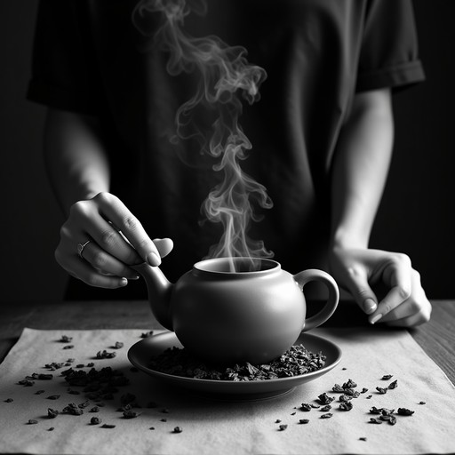 Making Tea Scenes Free Steaming Tea Ritual Image - Monochrome, Tea, Pouring | Download at ...