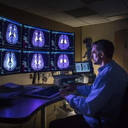 Free Brain scan analysis Image - Radiologist, Brain, Scans | Download ...