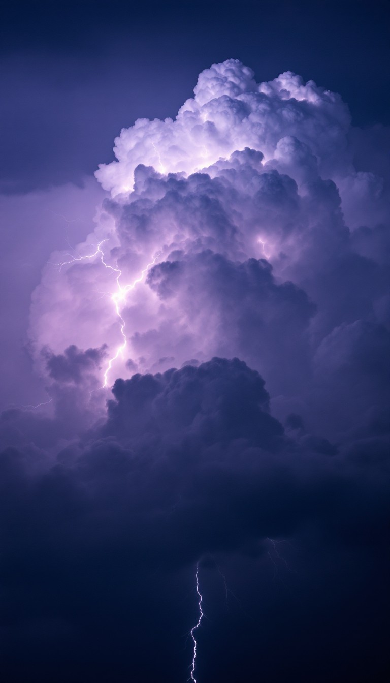 Free Purple Storm Lightning Image - Lightning, Storm, Thunder ...