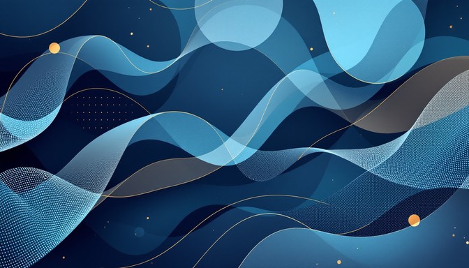Free Flowing Blue Waves Image - Waves, Geometric, Blue | Download at ...