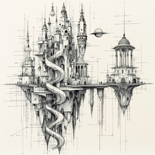 Free Floating Dream Architecture Image - Architecture, Sketch, Graphite ...