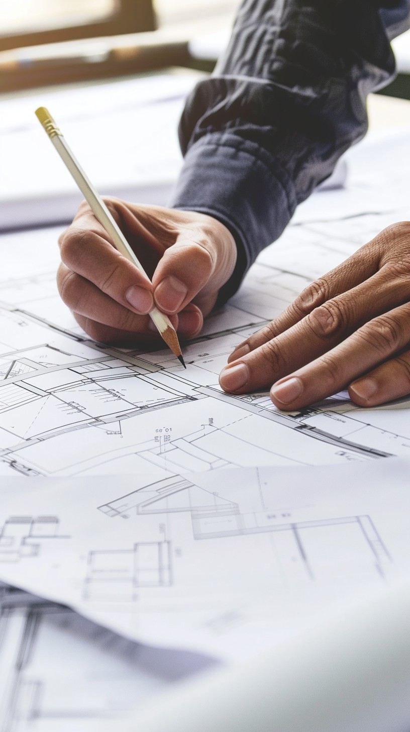 Projecting Drafting Free Architectural Plan Drafting Image - Architecture, Drafting ...