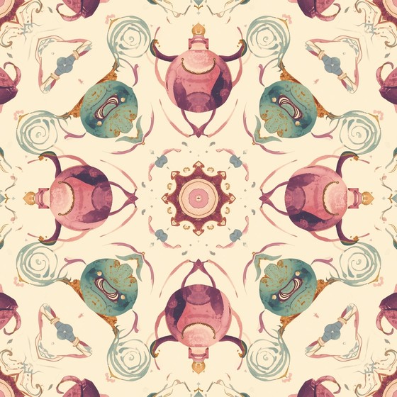 Free Cozy Tea Pattern Image - Textile, Pattern, Teacup | Download at ...