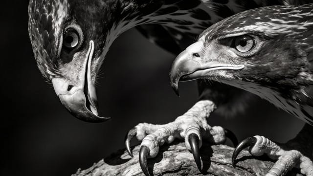 Predatory Approach Free Predatory Power Portrait Image - Raptor, Predator, Bird | Download ...