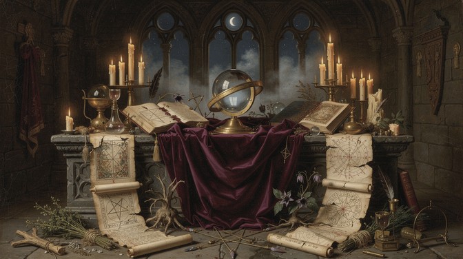 Free Mystical Ritual Altar Image - Occult, Ritual, Altar | Download at ...