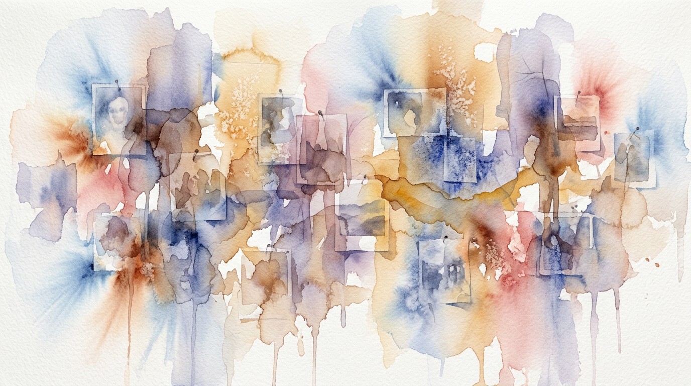 Fading Memory Draw Free Fading Memory Layers Image - Watercolor, Abstract, Memory ...
