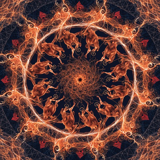 Free Galloping Horse Mandala Image - Mandala, Horse, Geometry ...