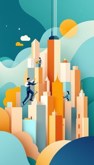 Free Building Tomorrow Together Image - Minimalist, Geometric ...