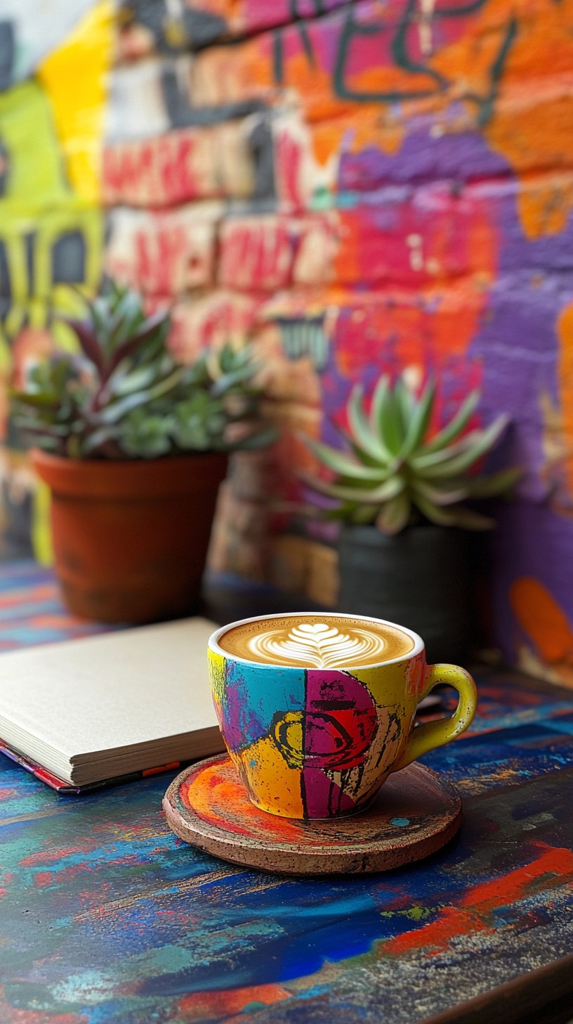 Free Colorful Coffee Art Image - Colorful, Coffee, Art | Download at ...