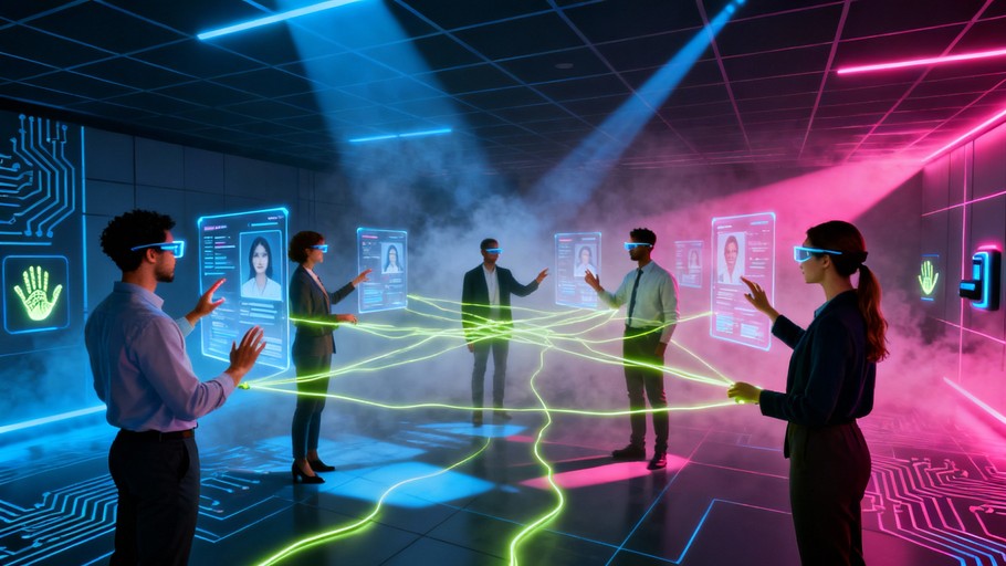 Download Digital Onboarding Experience Image - Futuristic, Corporate ...